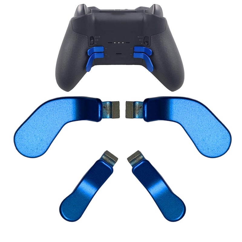 CaoXiong 4 عبوات من دعامات التحكم النخبوية لجهاز Xbox Elite 2، ملحقات دعامات التحكم النخبوية من الفولاذ المقاوم للصدأ لجهاز Xbox One Elite Controller Series 2، Elite Series 1 و Elite 2 Core Controller (أزرق) [لعبة فيديو] [لعبة فيديو] - Image 1